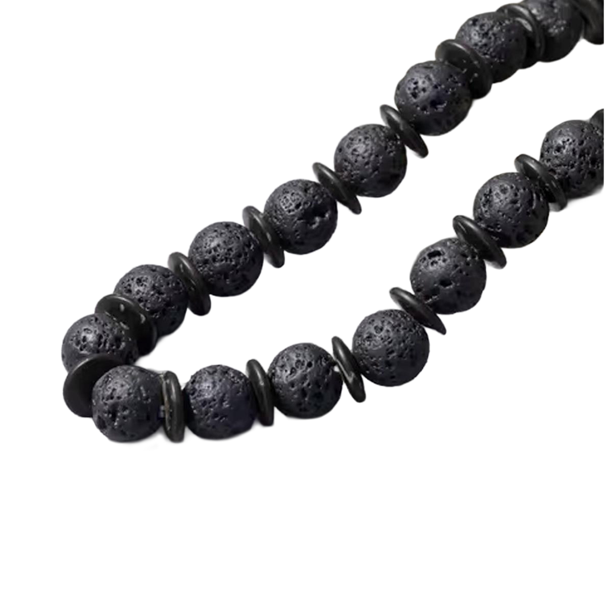 Pulsera Piedra Volcánica y Ojo de Tigre